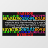 Creative Transformation Window Cling Raamsticker (Vel)
