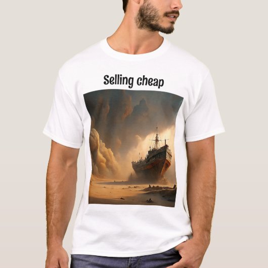 Creative t'shirt voor een goedkope verkoop in de w t-shirt (Voorkant)