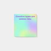 Creative Types Rainbow Post-it Notes (Voorkant)