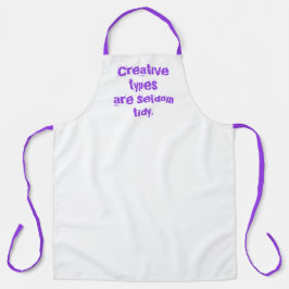 Creative Types zijn zelden Tidy Large Schort