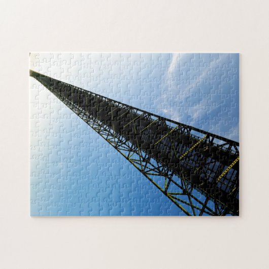 Creative underwater bridge photojigzaapuzzel legpuzzel (Horizontaal)