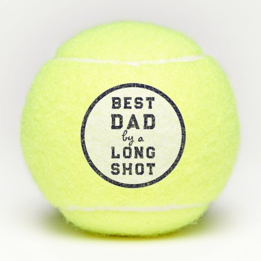 Creative Vaderdag Gifts Tennis Balls Tennisballen (Voorkant)