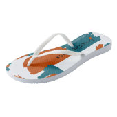 Creative Vibes Abstract Art Flip Flops (Schuin)