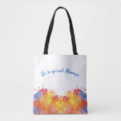 Creative Waterverf Abstract ontwerp Tote Bag (Voorkant)