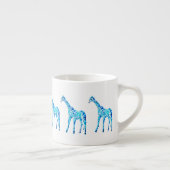 Creative Waterverf Giraffe Coffee/Espresso Mok (Rechts)