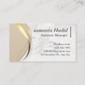 Creative Wedding & Event Designer Visitekaartje (Achterkant)