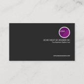 Creative White Angles Supply Chain Manager Visitekaartje (Achterkant)