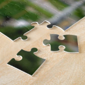 Creative white dogwood flower foto jigzaag puzzel legpuzzel (Zijkant)