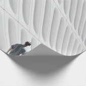 Creative white man architectuur cadeaupapier (Hoek)