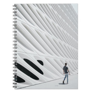 Creative white man architectuur notitieboek