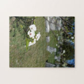 Creative white tree foto jigzaag puzzel (Horizontaal)