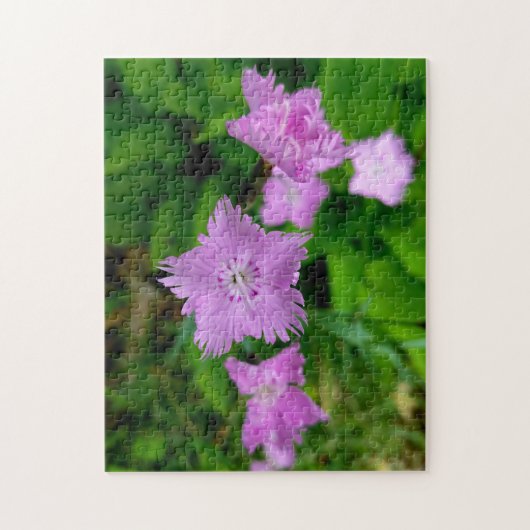 Creative wild flower walk photopuzzel puzzel legpuzzel (Verticaal)