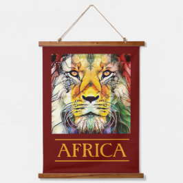 Creative Wildlife African Lion Travel Africa Hangend Wandkleed