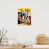 Creative Wildlife Zee Turtle Florida Revel Poster (Keuken)