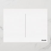 Creative Woman Psychedelic Art Graffiti Folie Uitnodiging Briefkaart (Achterkant)