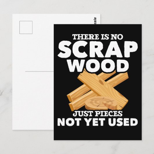 Creative Woodplayer Vader Handyman Carpenter Briefkaart (Voorkant / Achterkant)