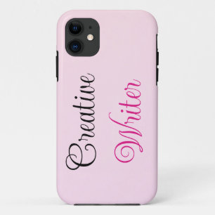 Creative Writer Pastel Roze Case-Mate iPhone Case