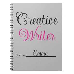 Creative Writer Pastel Roze Notitieboek