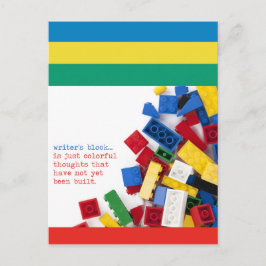 Creative Writer's Block Solution Briefkaart