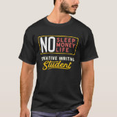 Creative Writing Major Studen Graduation T-shirt (Voorkant)