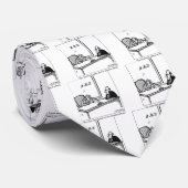 Creative Writing on Tax Return Stropdas (Opgerold)