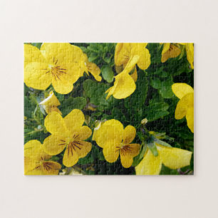 Creative yellow flower tree photojigzaapuzzel legpuzzel