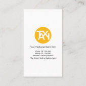 Creative Yellow Taxi Grid Line Routes Cab Driver Visitekaartje (Achterkant)