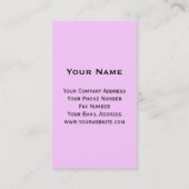 Creative Yoga QR Code Visitekaartje (Achterkant)