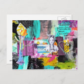 Créativité Briefkaart (Voorkant / Achterkant)