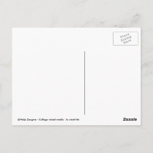 Créativité Briefkaart (Achterkant)