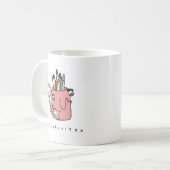 Creativitea | Funny Comic Tea Mok (Voorkant links)