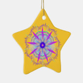 Creativiteit8 ster keramisch ornament (Rechts)