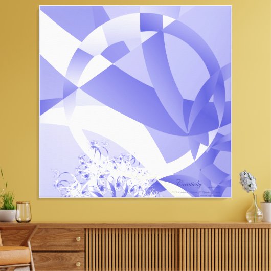 Creativiteit Canvas Afdruk (Insitu (Woonkamer))