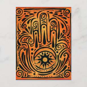 Creativiteit en succes briefkaart