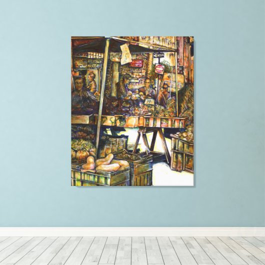 Creativiteit Glimmer Alle Helderder Canvas Afdruk (Insitu (Houten vloer))