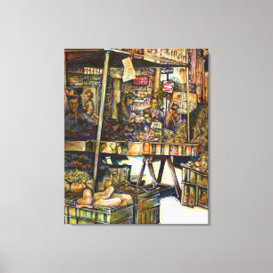 Creativiteit Glimmer Alle Helderder Canvas Afdruk