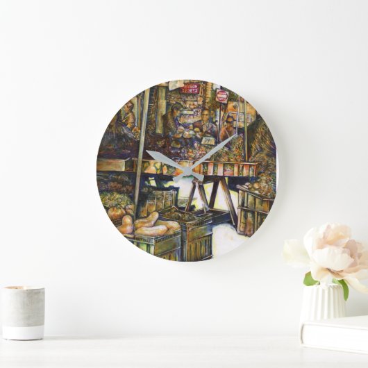 Creativiteit Glimmer Alle Helderder Grote Klok (Huis)