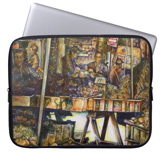 Creativiteit Glimmer Alle Helderder Laptop Sleeve (Voorkant)