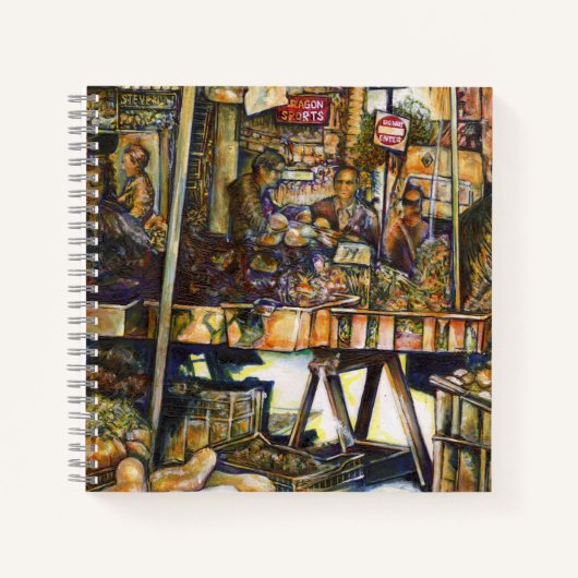 Creativiteit Glimmer Alle Helderder Notitieboek (Voorkant)