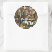 Creativiteit Glimmer Alle Helderder Ronde Sticker (Tas)