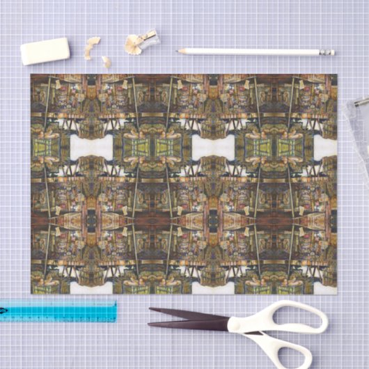 Creativiteit Glimmer Alle Helderder Tissuepapier (Craft)