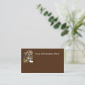 Creativiteit Glimmer Alle Helderder Visitekaartje (Staand voorkant)