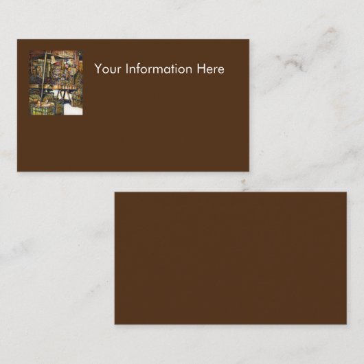 Creativiteit Glimmer Alle Helderder Visitekaartje (Voorkant / Achterkant)