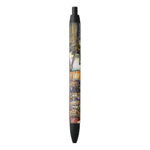 Creativiteit Glimmer Alle Helderder Zwarte Inkt Pen