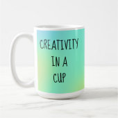 Creativiteit in een Mok voor een beker koffie (Links)