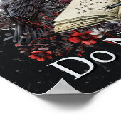 Creativiteit in ontwikkeling verstoort donkere aut poster (Hoek)