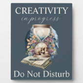 Creativiteit in uitvoering Verstoort Auteursbord n Fotoplaat (Voorkant)