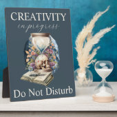 Creativiteit in uitvoering Verstoort Auteursbord n Fotoplaat (Zijkant)