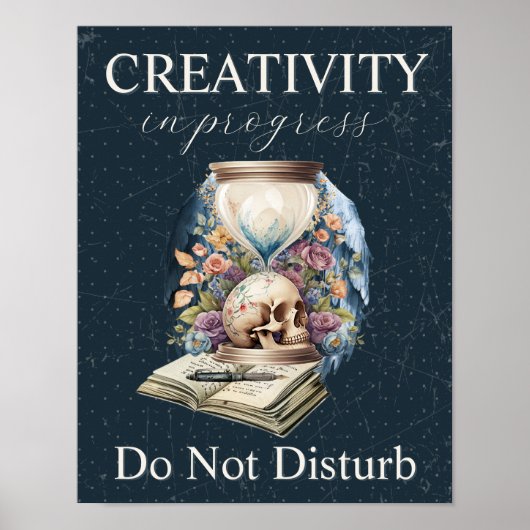 Creativiteit in uitvoering Verstoren Auteursgesche Poster (Voorkant)