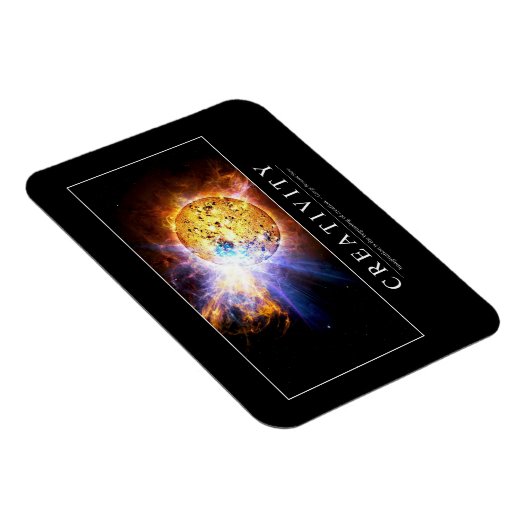 Creativiteit: Inspirerend prijsopgave Magneet (Rechterzijde)